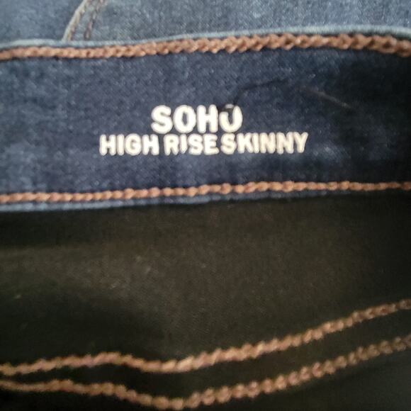 Nicole Miller Soho High Rise Ankle Skinny Jeans Size 4 Denim Fashion Soft - Picture 5 of 11